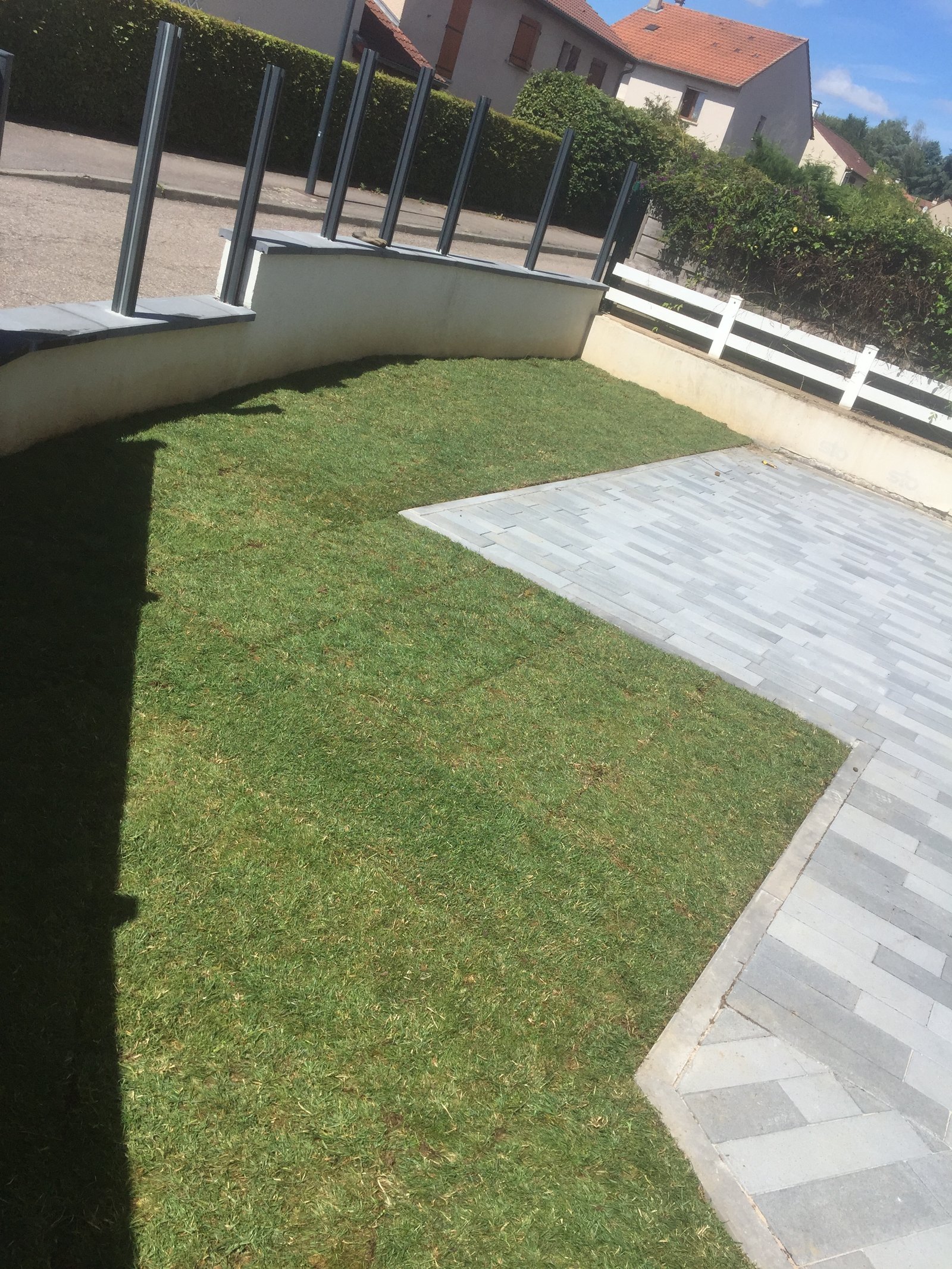 Amenagement paysager complet a Thionville